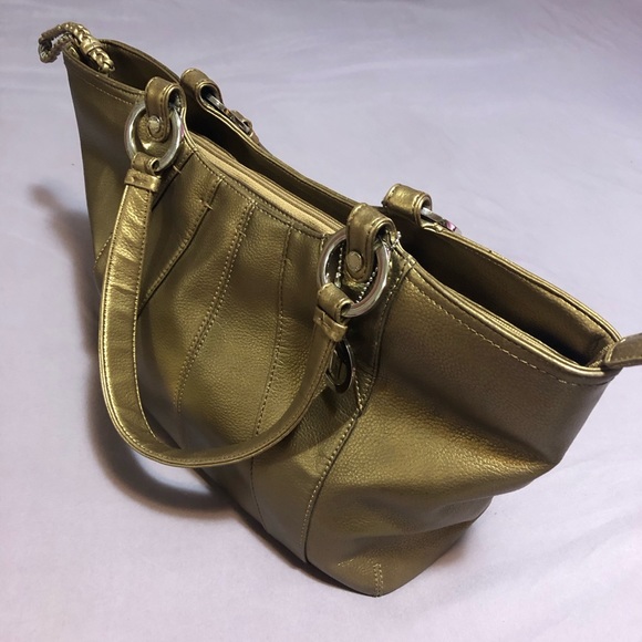 Tommy Hilfiger Large Bronze Handbag - Picture 1 of 14